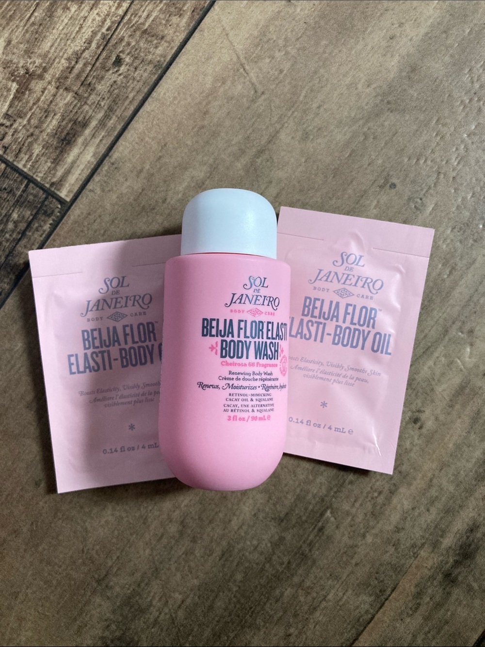 Sol de Janeiro Pink Beija Flor Elasti-Body Wash